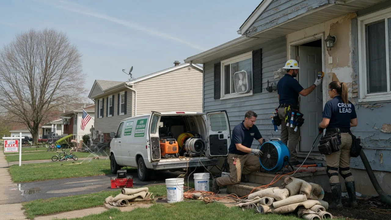 Flood Cleanup in Du Bois, PA near me