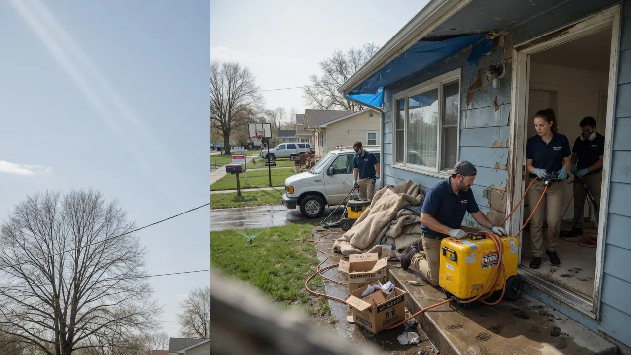 Basement Flood Cleanup in Du Bois, PA near me
